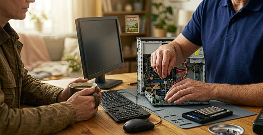 Dépannage réparation informatique à domicile Cantal – Saignes Mauriac Ydes Champagnac Bort-les-Orgues
